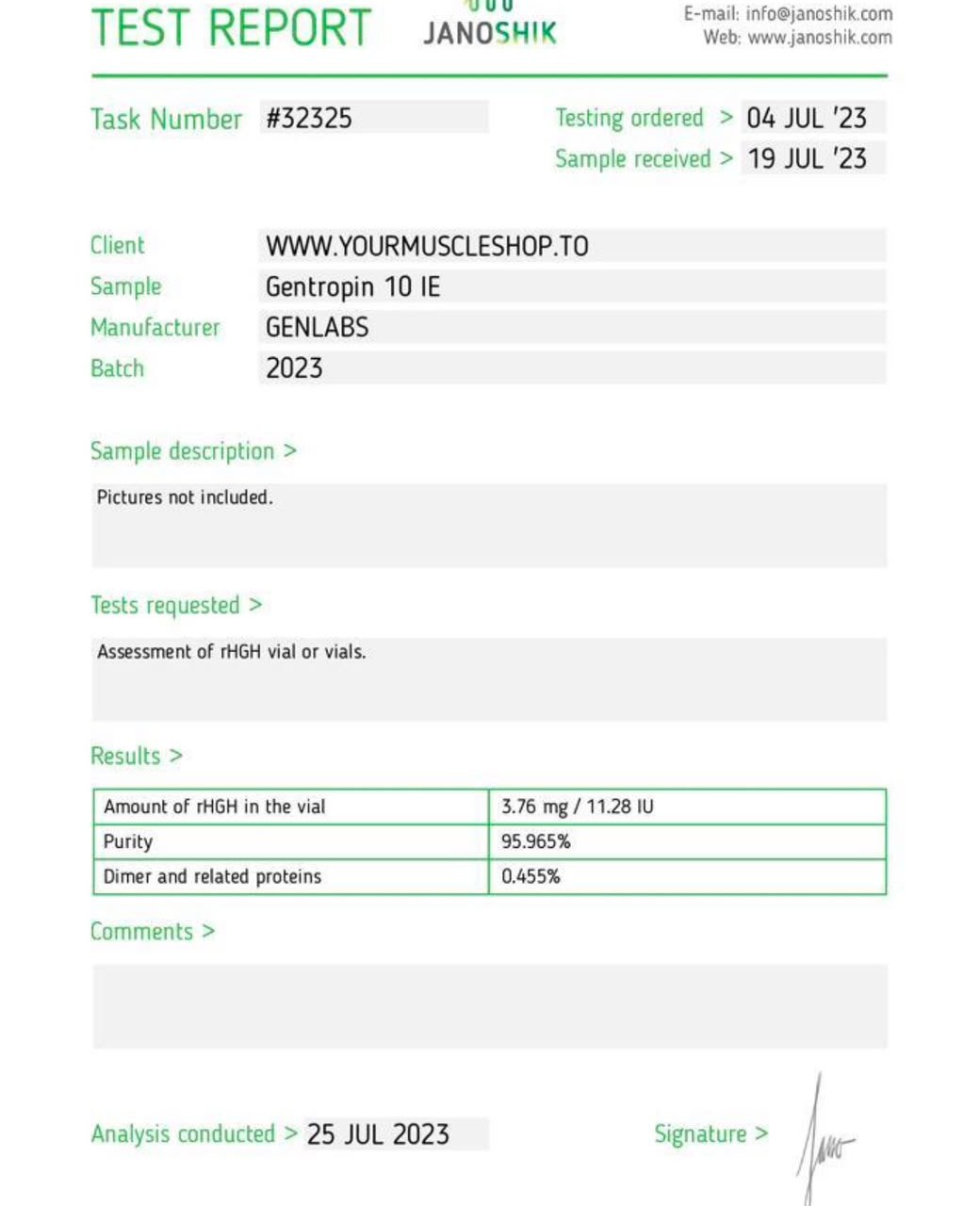 GENTROPIN (SOMATROPIN) 100IU HGH KIT WITH BACTERIOSTATIC WATER – GENLABS GENTROPIN (SOMATROPIN) 100IU HGH KIT WITH BACTERIOSTATIC WATER – GENLABS